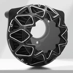 Cnc Cut Cross Air Breathe Filter Contrast For Harley Touring 08-16 Softail 16-17 New. Price: $147.46.