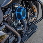 Arlen Ness 18-182 Method Clear Air Intake Cleaner Blue 1999-2016 Harley Twin Cam New. Price: $418.90.
