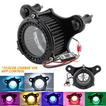 Air Cleaner Intake Filter W/ Led Light For Harley Touring Dyna Softail 1993-2015 New. Price: $54.59.
