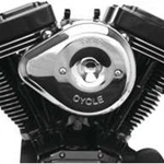 S&s Cycle Air Cleaner Kit Stealth Teardrop Chrome 170-0528 New. Price: $390.18.