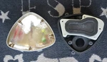 Left Side Air Filter Cover/cleaner Suzuki VZR1800 Boulevard M109R 06-17 Used. Price: $200.00.