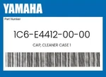 Yamaha Genuine Cap, Cleaner Case 1C6-E4412-00-00 New. Price: $22.13.