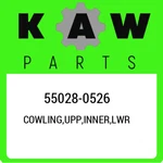 55028-0526 Kawasaki Cowling,upp,inner,lwr 550280526, New Genuine Oem Part. Price: $153.62.