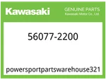 Kawasaki Oem Part 56077-2200 Pattern,side Cowl.,lh,outer New. Price: $47.28.