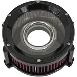 Trask Gloss Black Assault Charge High-flow Cleaner Kit For Twin Cam New. Price: $499.95.