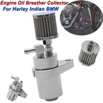 Motorcycle Engine Oil Breather Collector For Harley Indian 40-0568 Custom X3 New. Price: $50.34.