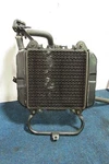 89-07 Kawasaki Ex 250 Ninja Radiator W/ Fan Brackets Cap Hoses Thermo Switch Used. Price: $249.95.