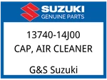 Suzuki Oem Part 13740-14J00 Cap,air Cleaner New. Price: $71.21.