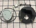 Harley Davidson Softail Breakout Genuine Air Filter Back Plate Parts Used. Price: $22.39.