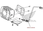 2019-2026 Honda CRF1IOF Sub-wire, Thermostat Oil Sensor 32102- KYK-D10 New. Price: $27.99.