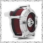 Chrome Turbine Air Cleaner Intake Filters For Harley M8 Fat Boy 2017-2022 New. Price: $84.36.