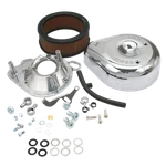 S&s Cycle Teardrop Air Cleaner Kit For Super Carburetors On Harley Big New. Price: $395.95.