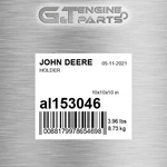 AL153046 Holder Fits John Deere (surplus Open Box) New. Price: $200.51.