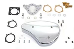 V-twin 34-1857 Chrome Wyatt Gatling Air Cleaner Assembly For 91 & Up Sportster New. Price: $142.75.
