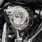 S&s Cycle Chrome Mini Teardrop Stealth Air Cleaner Cover 170-0367 New. Price: $195.95.