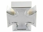 Chrome Maltese Cross Air Cleaner Cover For Harley Davidson By V-twin New. Price: $48.04.