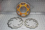 2009 Ktm 450 Xc-f Rear Sprocket (52T) W/ Front & Rotors 77310060300 Used. Price: $159.99.