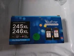 Valuetoner 245XL And 246XL Ink Cartridges Open. Price: $11.60.