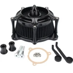 Black Air Cleaner Intake Filter For Harley Touring Road King Street Glide 08-16 New. Price: $63.99.