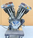 1995 Harley Flh Electra Glide 1340 Evo Engine Motor 42K Efi Complete See Video Used. Price: $1899.00.