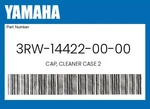 Yamaha Genuine Cap, Cleaner Case 3RW-14422-00-00 New. Price: $23.13.