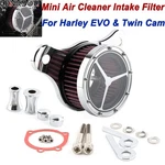 Clear Mini Air Cleaner Intake Filters For Harley Softail Dyna Touring Road Glide New. Price: $40.46.