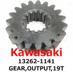 New Kawasaki Genuine 2016-2020 Teryx GEAR,OUTPUT,19T 13262-1141. Price: $117.99.