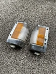 Oem Chrome Side Marker Signal Lights Fit For Your 1986-1997NISSAN D21 Pickuppair Used. Price: $55.00.