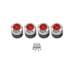 Hop Ups Cnc Aluminum M4 Wheel Nut Center Caps (4) (red) For 1/10 Crawler New. Price: $24.99.
