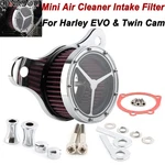 For Harley Air Cleaner Intake Filter System Dyna Softail 93-15 Touring Road King New. Price: $43.34.