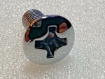 Harley 2402C Panhead Shovelhead Sportster Servi Air Cleaner Screw Chrome 1956-78 New. Price: $6.95.