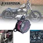 Air Cleaner Intake Filter System Kit Cover For Harley Sportster XLH883 1100 1200 New. Price: $37.77.