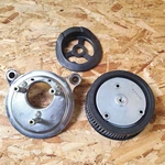 Harley-davidson Softail Slim Air Cleaner Assembly Twin Cam Chrome 29000099 Used. Price: $75.00.