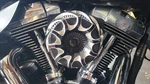 Arlen Ness Air Cleaner Drift '00-17 Twin Cam Black 18-983 Used. Price: $300.00.