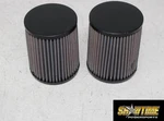 04-05 Honda CBR1000RR K&n Airbox Intake Filters Pair Used. Price: $29.75.