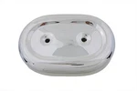 Oval Air Cleaner Cover Chrome For Harley Davidson By V-twin New. Price: $67.11.