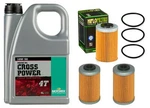 3 Hiflo HF655 Oil Filter, Liter 10W50 Motorex Cross Power 4T For Ktm Husky New. Price: $88.39.