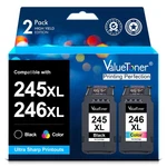 Valuetoner 245XL Ink 4.2 2.5 Inches, Cartridges And 246 New. Price: $41.34.