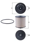 Mahle Fuel Filter For Mercedes Optare Terberg-benschop Atego Atron 0000901251 New. Price: $10.59.