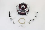Chrome Exposed Filter Air Cleaner Kit For Harley-davidson New. Price: $184.99.