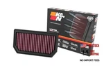 Engine Air Filter: High Performance, Premium, Powersport New. Price: $87.27.
