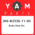 JN9-W2536-11-00 Yamaha Brake Shoe Set JN9W25361100, New Genuine Oem Part. Price: $71.11.