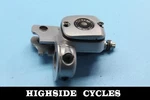 1281 02 Harley-davidson V-rod Silver Hydraulic Clutch Master Cylinder 11/16" Used. Price: $150.00.