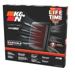 K&n High Flow Cotton Washable Engine Air Filter Fits Suzuki SV650 645 (SU-6509) Brand. Price: $72.43.