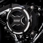Vance & Hines VO2 X Air Cleaner Kit Black Contrast 42345 Harley Davidson New. Price: $549.95.