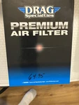Drag Specialties 1011-4198 Reusable Air Filter New. Price: $20.00.