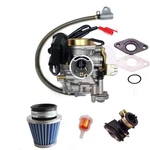 50CC GY6 Carburetor For 49CC Scooter Moped PD18J With Air Fuel Filter New. Price: $28.60.