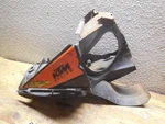 98-03 Ktm 200 Exc 125 250 300 Air Cleaner Box Mud Flap 50306001052 Used. Price: $75.00.