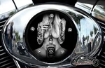 Harley Davidson Aluminum Twin Cam Air Cleaner Insert Cover Whiskey Girl New. Price: $139.99.