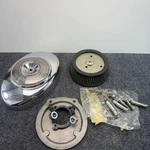 Harley Fat Boy Air Cleaner Cover Assembly Twin Cam Efi Chrome Genuine Oem Used. Price: $85.49.